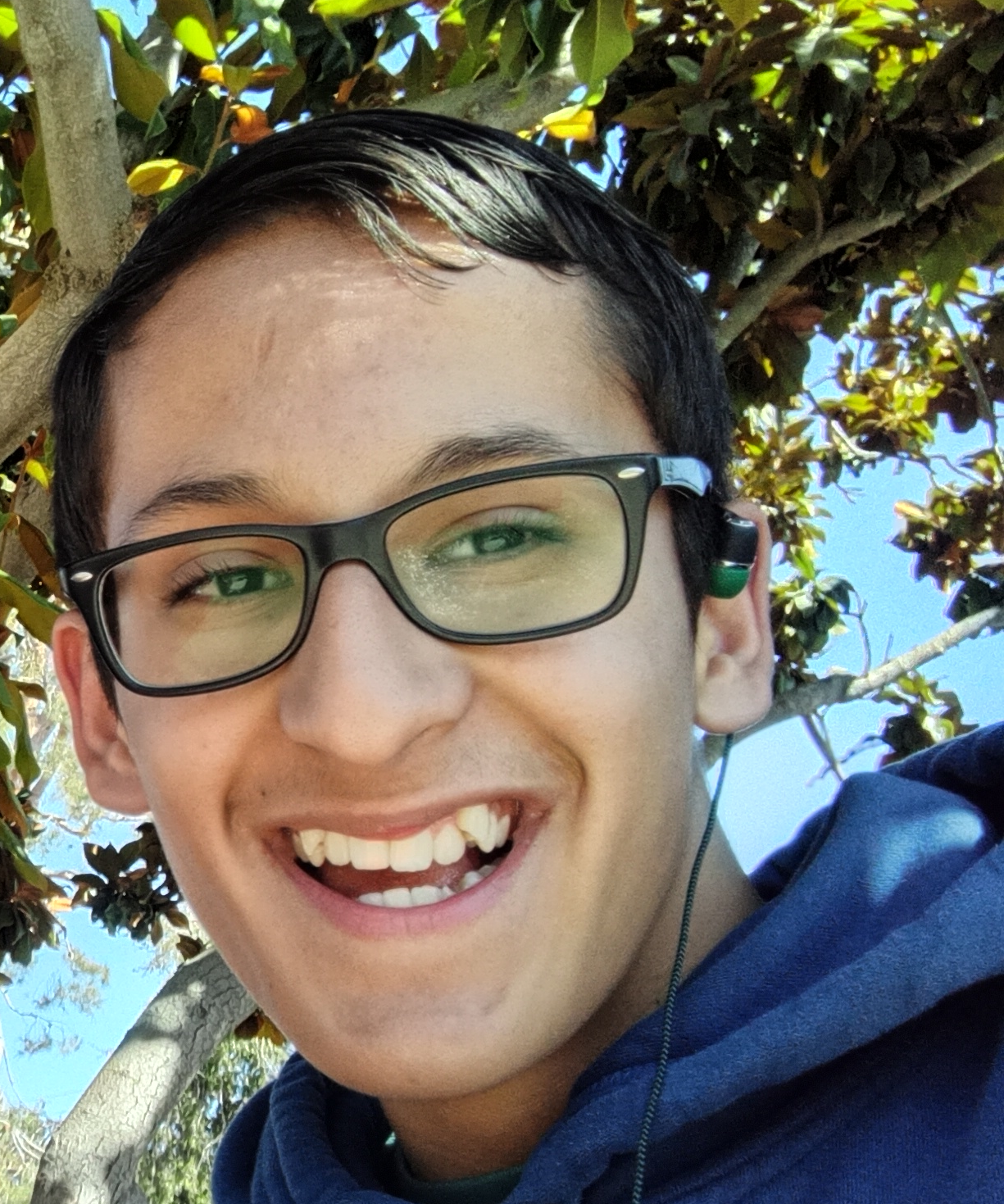 picture of me, selfie taken while i was smiling